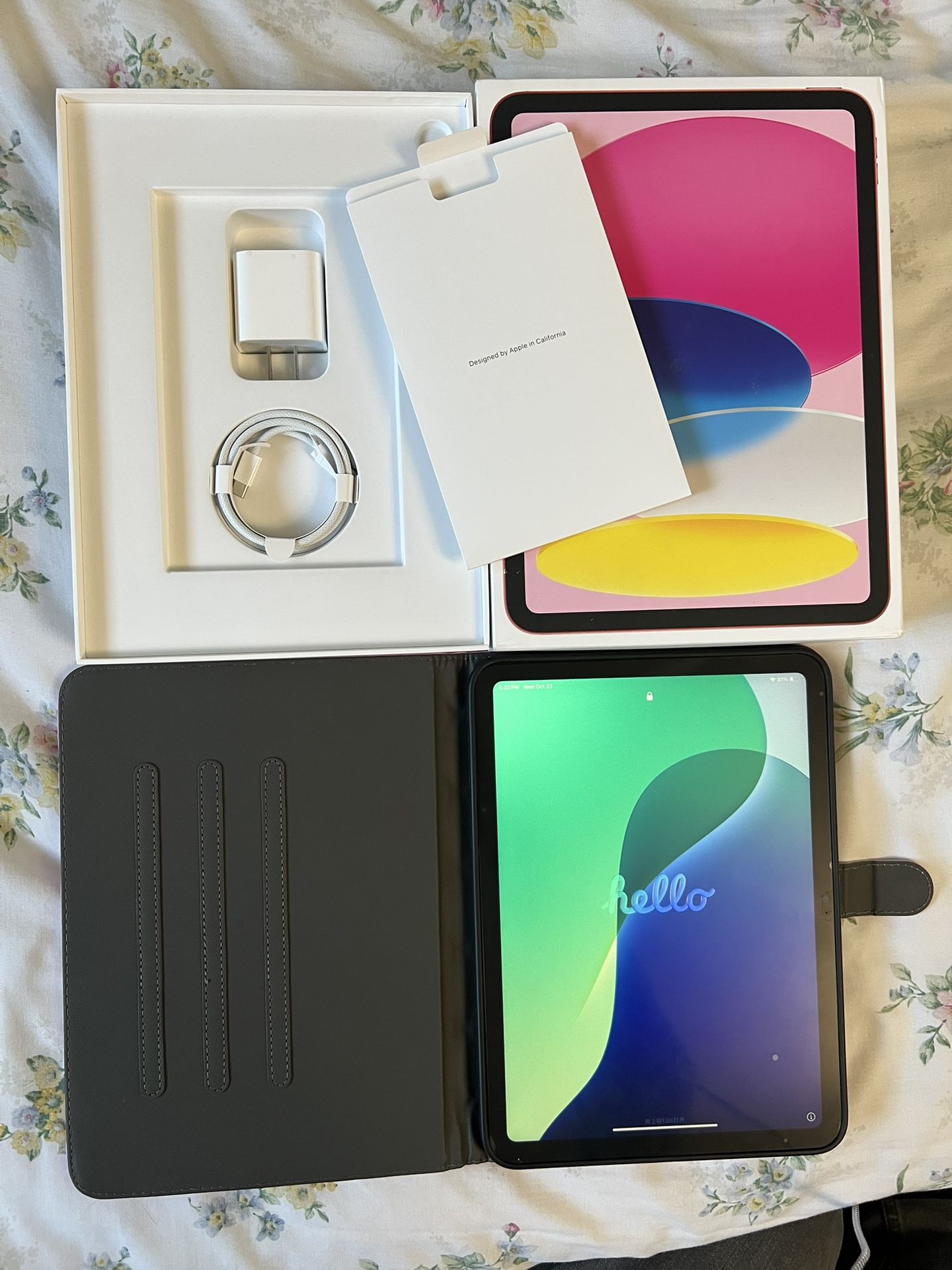 Apple iPad  (A16) Pink Flawless Warranty 128GB WIFI MODEL