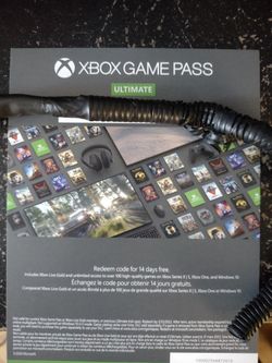 Xbox Game pass 14 Day Trial