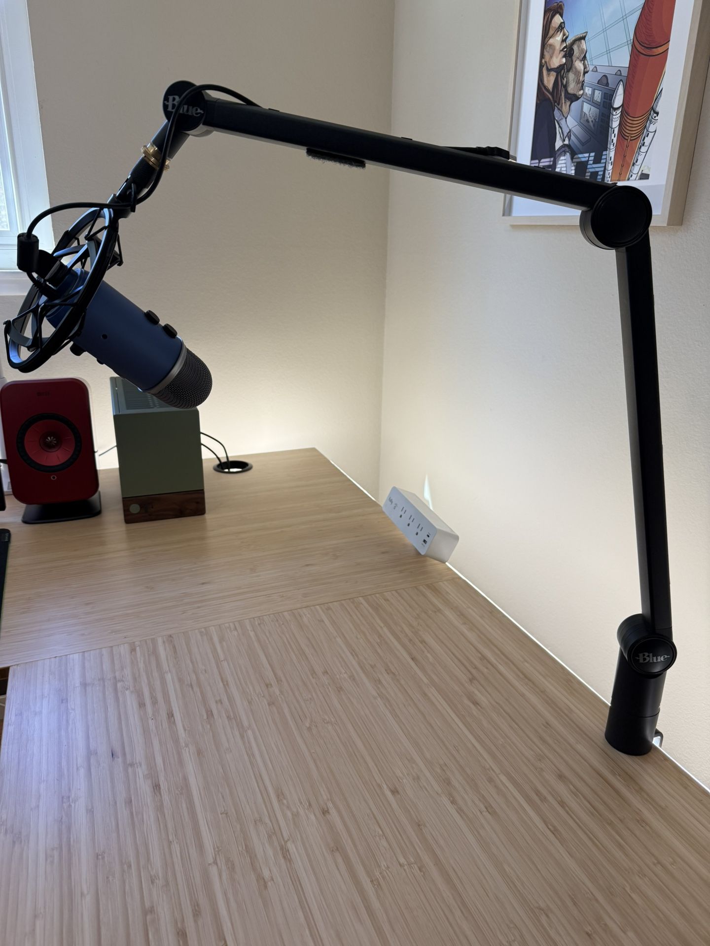 Blue Microphone Boom Arm + Shock Mount