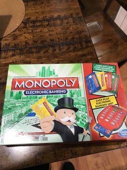 Monopoly Electronic Banking Board Game very Rare