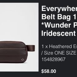 Lululemon Everywhere Belt Bag 