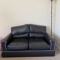 Move Out SALE!!! Pure Leather Couch (Sofa)