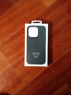 Brand New iPhone 14 Pro Leather Case For Green