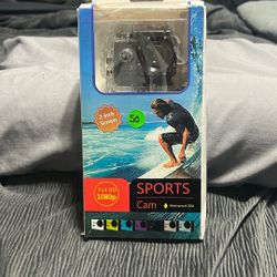 Waterproof Sports Camera - Full HD 1080p