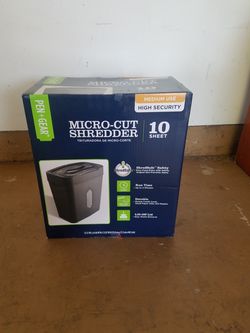 Micro-cut shredder