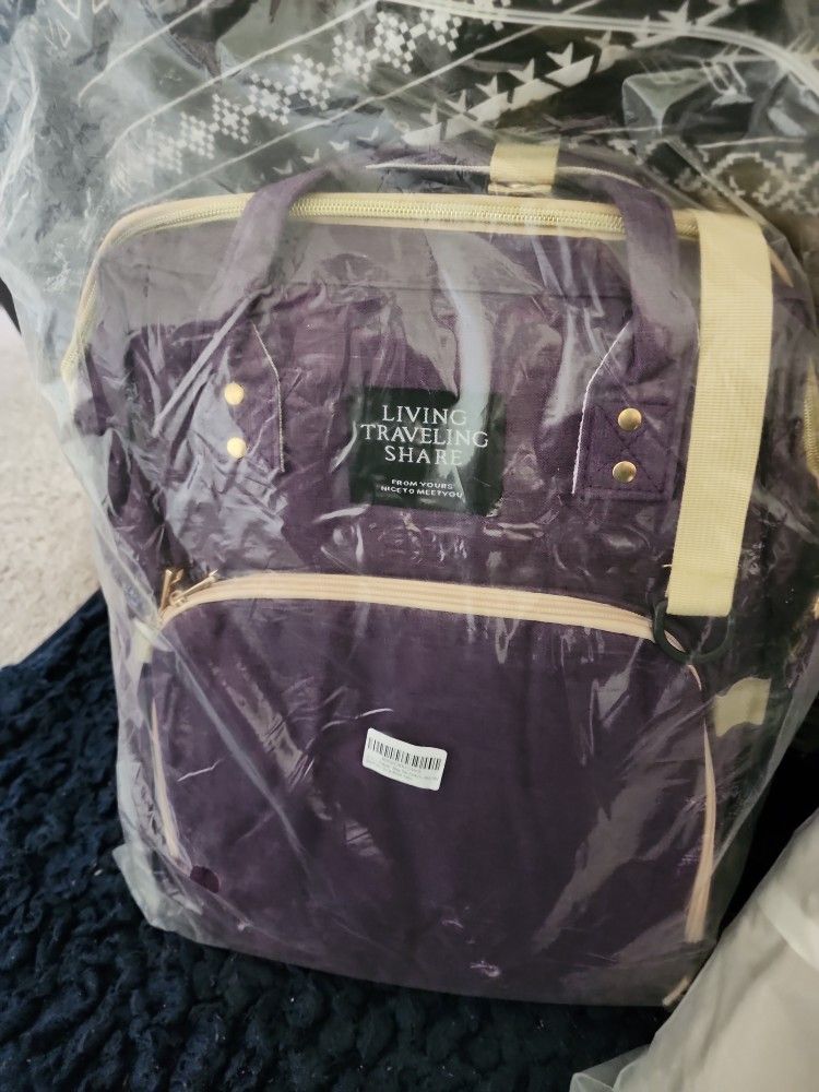 DIAPER BAG BACKPACK LIVING TRAVELING SHARE