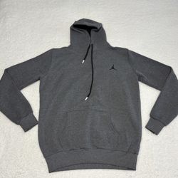 Jordan Air Kids Gray Fleece Oversized Hoodie 