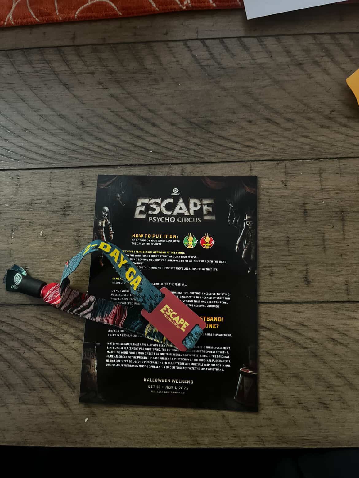 Escape Ticket