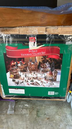 Christmas Victorian village.