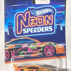 Hot Wheels Neon Speeders – ’95 Mitsubishi Eclipse – Mint Carded!