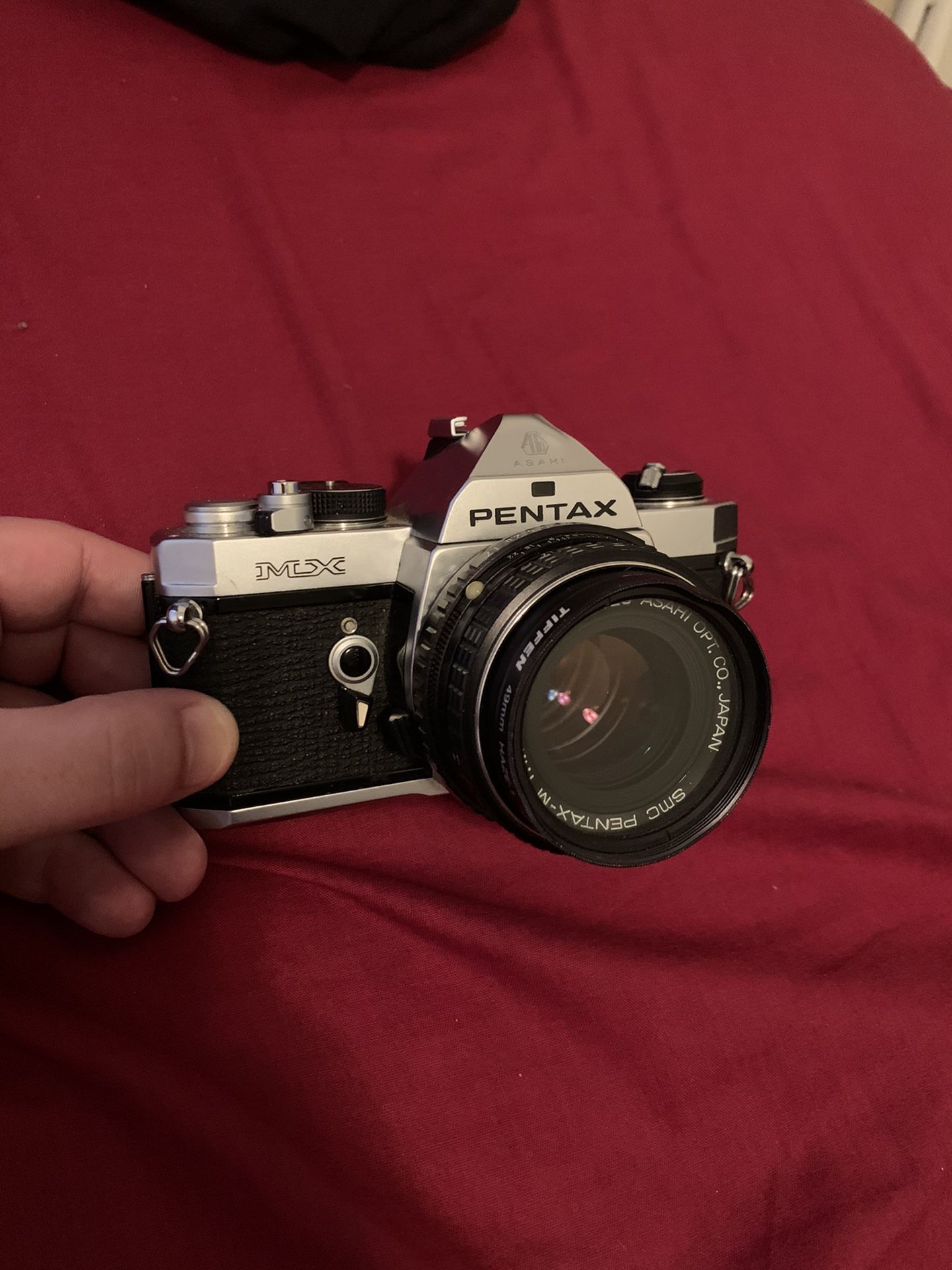 Pentax MX 35mm Film Camera with SMC Pentax M 50mm f/2 Lens