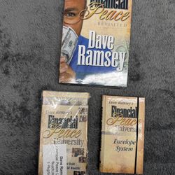 New Dave Ramsey Financial Peace University Home Box Set w/ Book, CDs, Workbook, Env System, etc! 