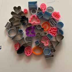 52 Piece Used Craft Cutters Lot