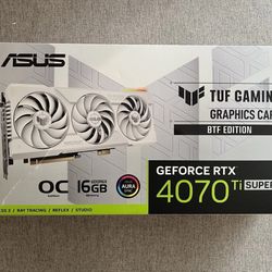 Asus Geforce RTX 4070 Ti Super 16g BTF Edition