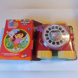Dora the Explorer View-Master 3D Viewer Binoculars - 2003 Fisher Price - New 