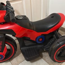 jetson 6v trooper electric ride on red