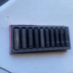 Snap On  310 SIMMYA 1/2” Drive Metric Sockets