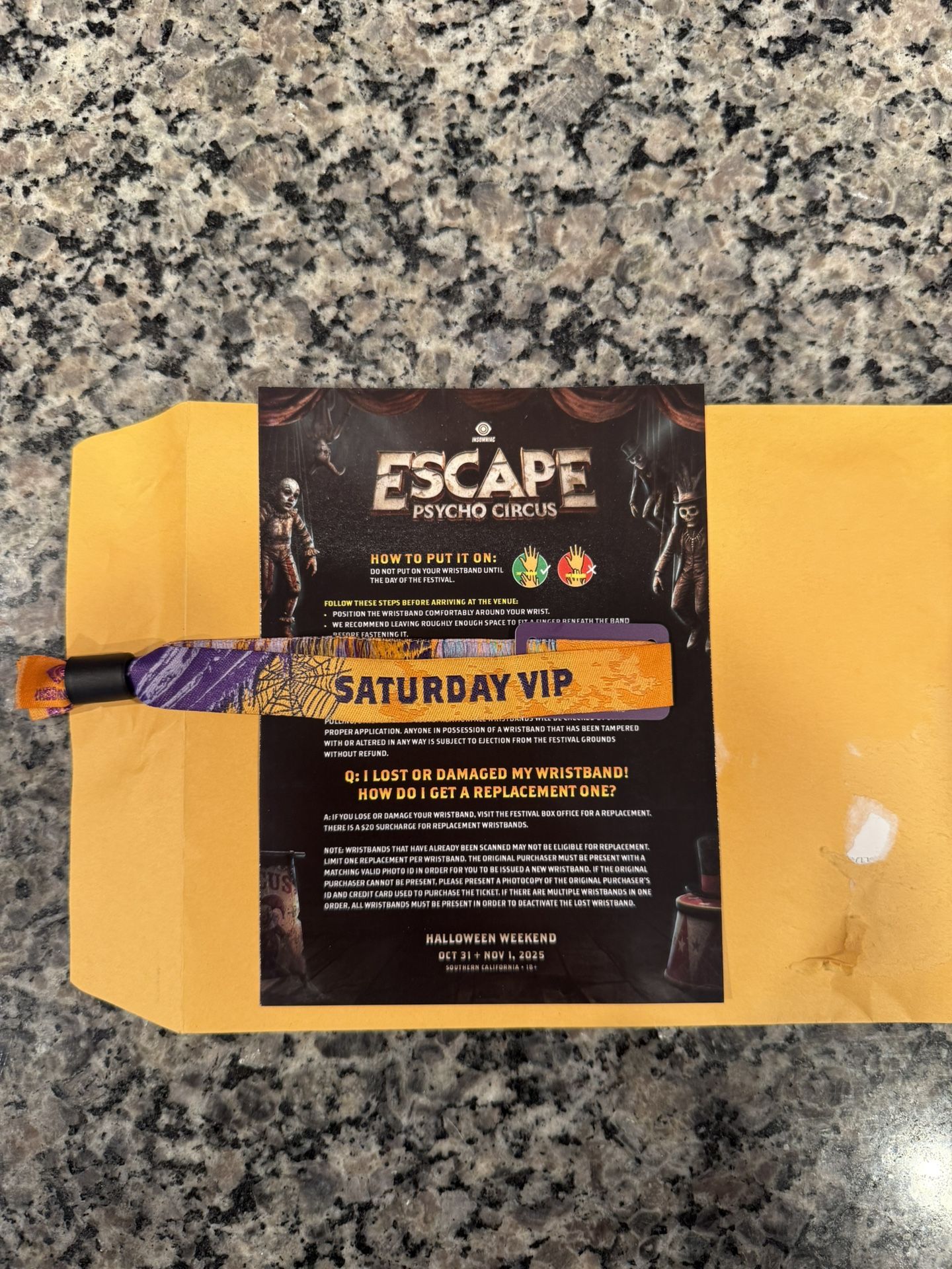 Escape Halloween - Saturday VIP
