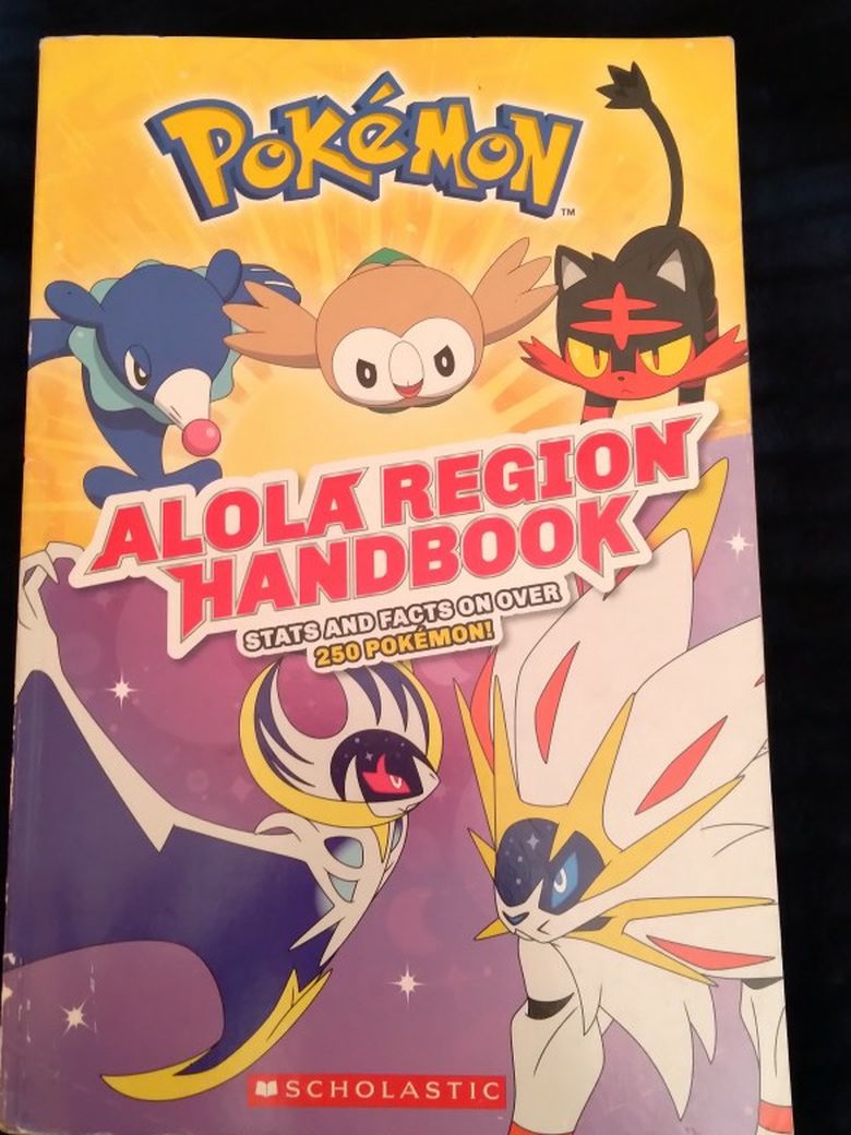 Alola Region Handbook by Scholastic, Paperback