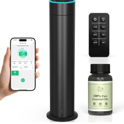 Aromatherapy Essential Oil Scent Diffuser Starter Kit