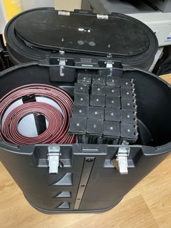 Stand up podium and sound system