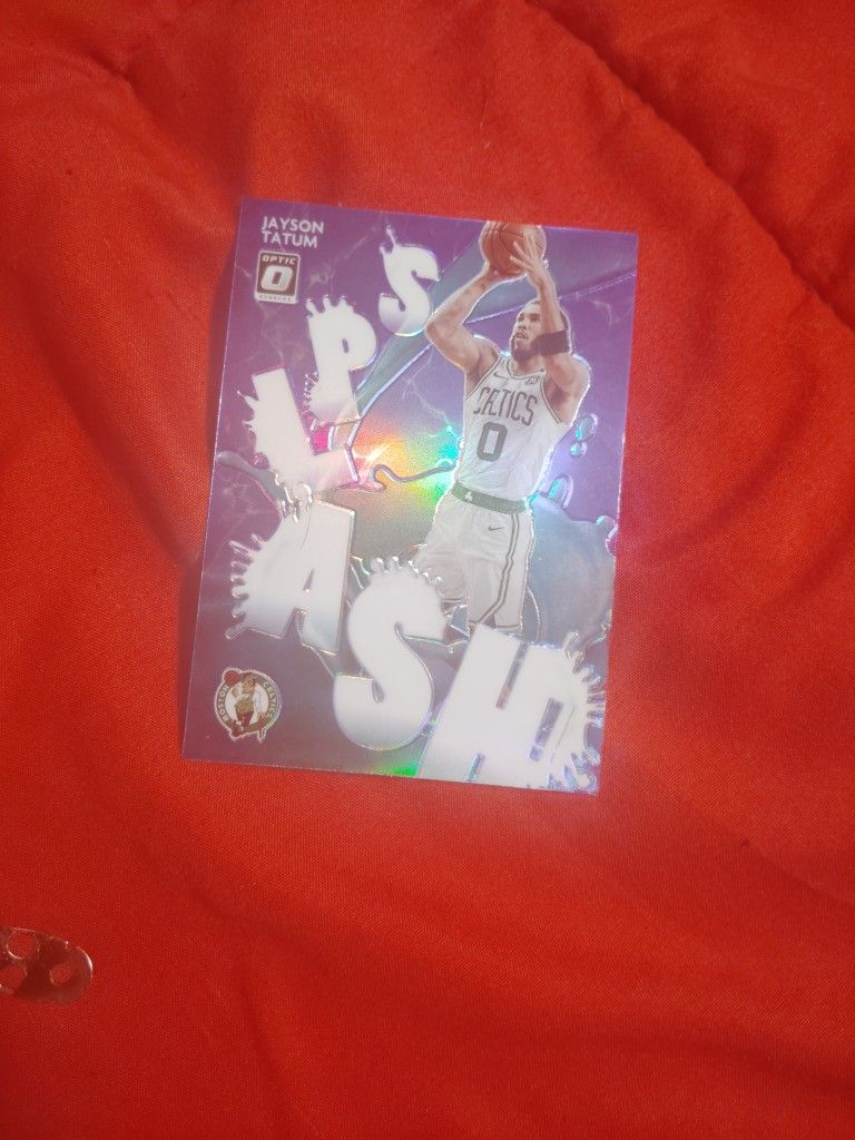 Jason Tatum 2020 Splash Card Purple Version 