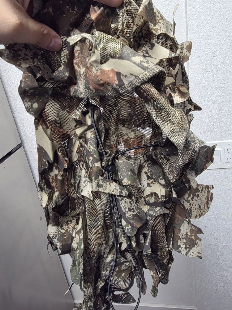 First Lite Phantom 3D Leafy Balaclava – Specter Camo (One Size)