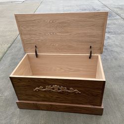 Antique Wood Chest Box