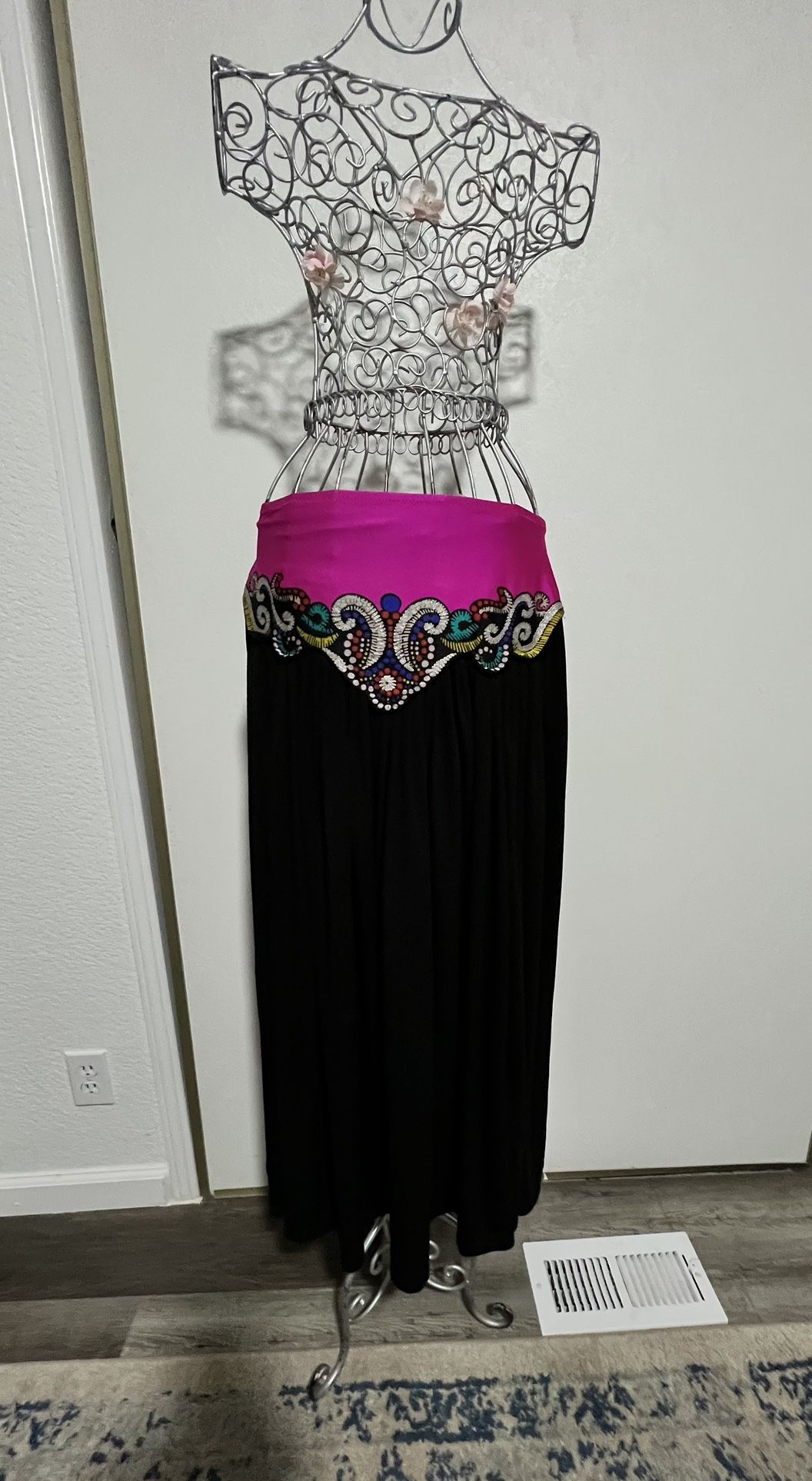 Skirt Colorful Dopamine Style Size S