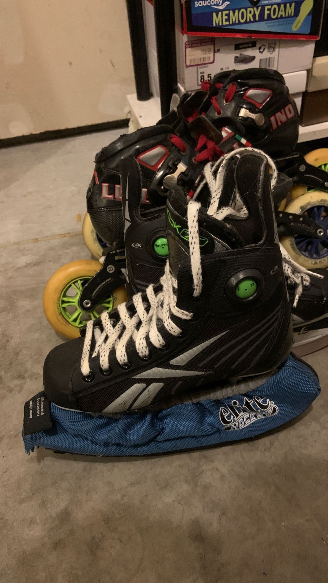 Reebok 4K pump skates