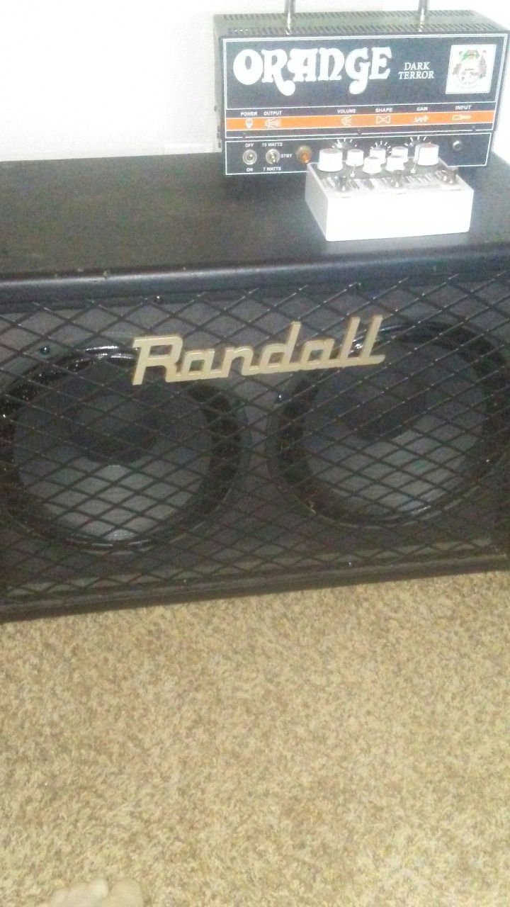 RANDALL 2×12 speaker cab