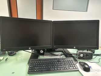 Duel HP Monitors with stand