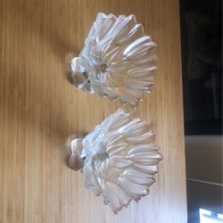 Made In Germany Glass Vase Set Of 2