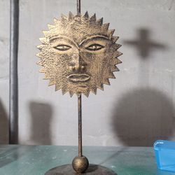 Celestial Sun Candle Holder