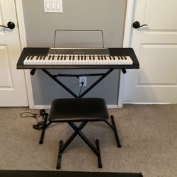Casio LK-165 Keyboard With Stand And Stool