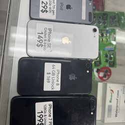 Unlocked Old Iphones *Store warranty 30days*