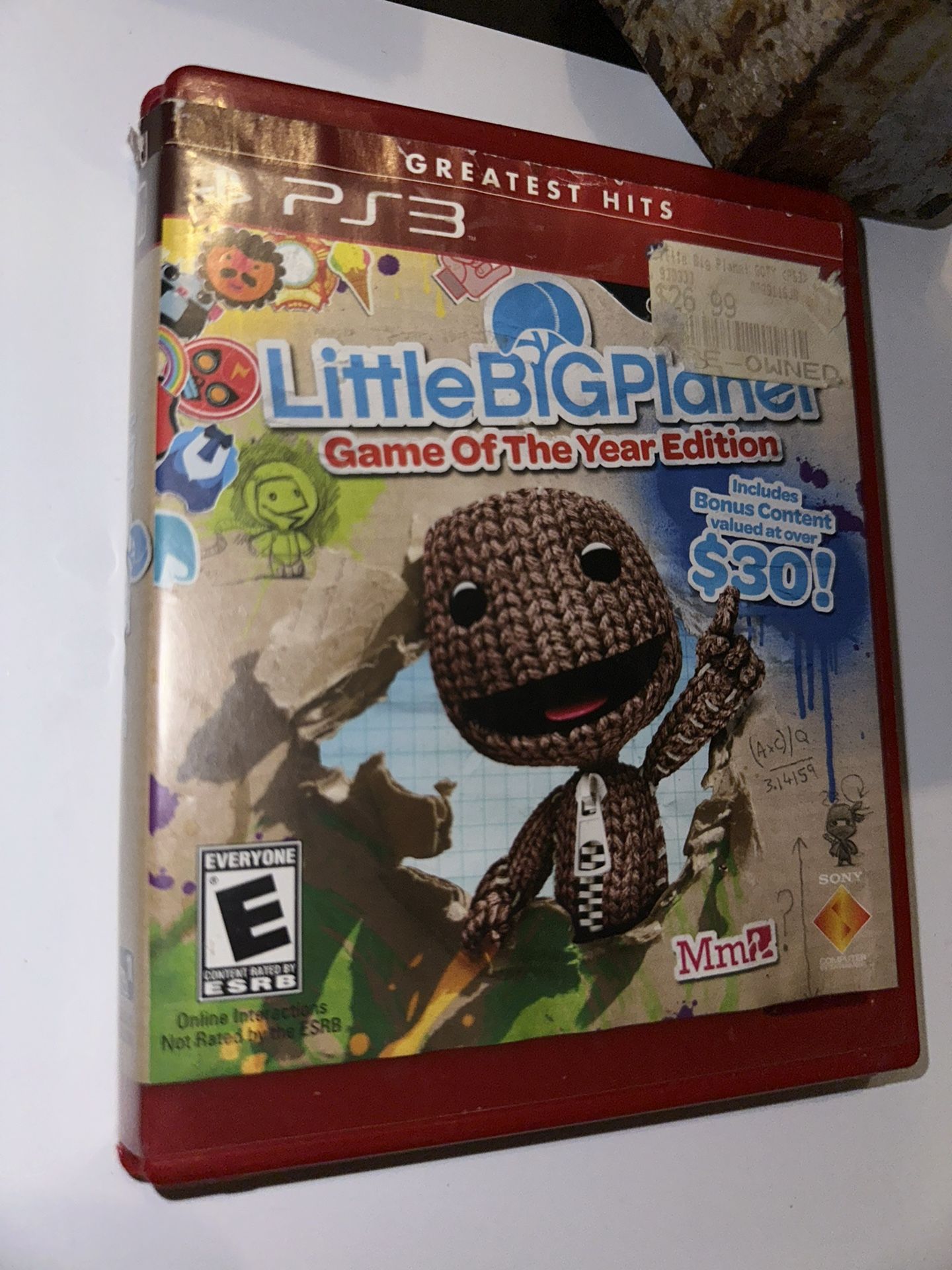 Little Big Planet: Game Of The Year Edition (Sony PS3 Playstation, no manual
