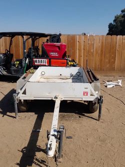 Trailer double axle