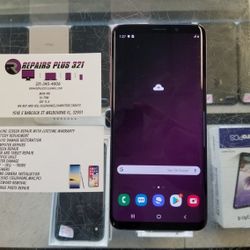 Unlocked Purple Galaxy S9 Plus 64gb