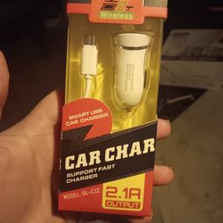 Car Charger With Android Charge Cords