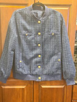 Women’s tweed blazer/bomber