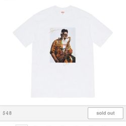 Supreme Pharoah Sanders Tee White size Large
