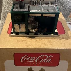 Coca Cola Collectible "Kaylie And Conner...It's The Real Thing" Figurine