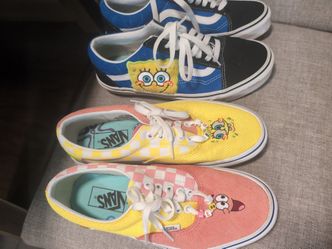 Sponge bob shoes vans