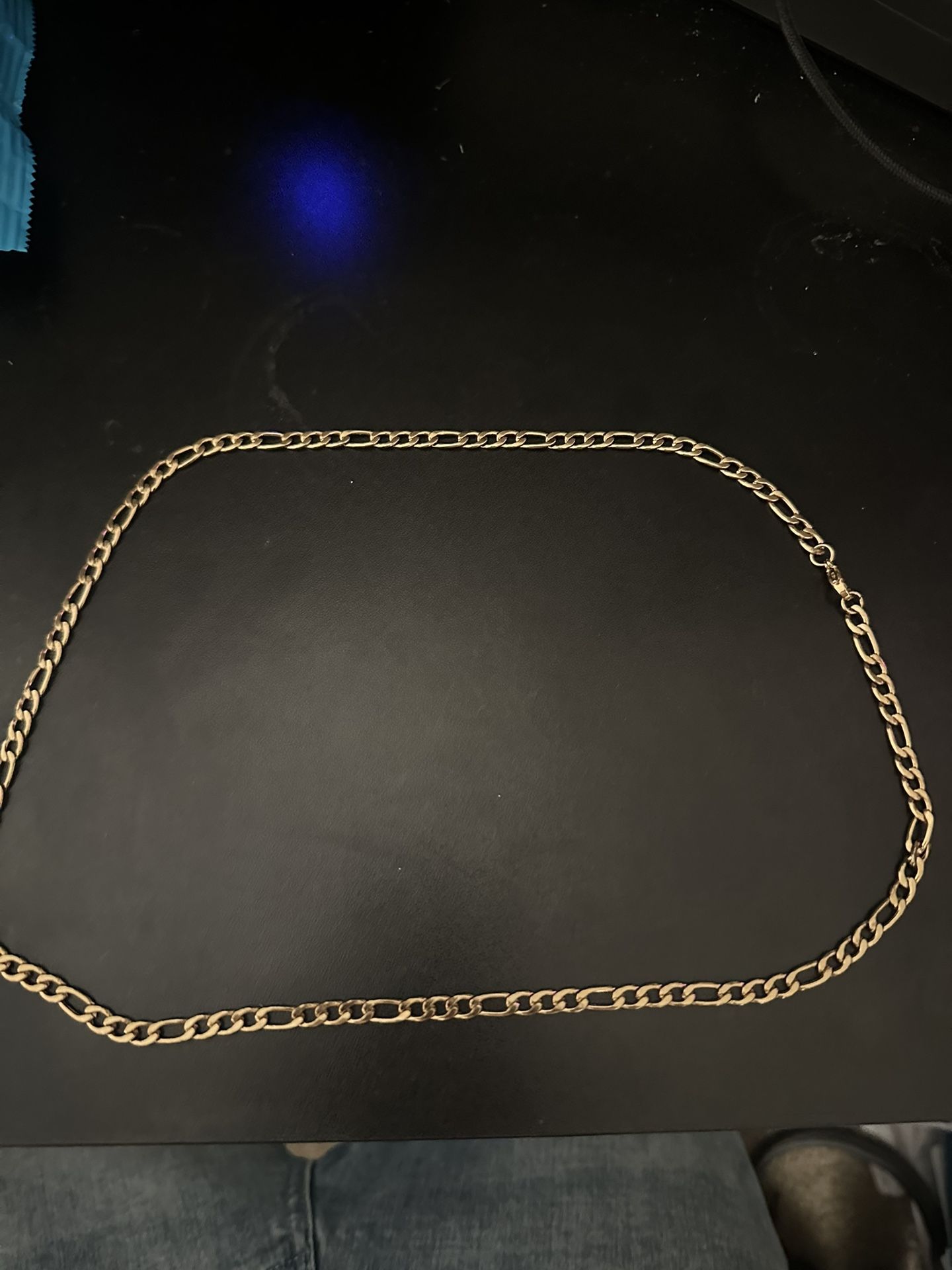 Two 18k Gold Bonded Chains For 170