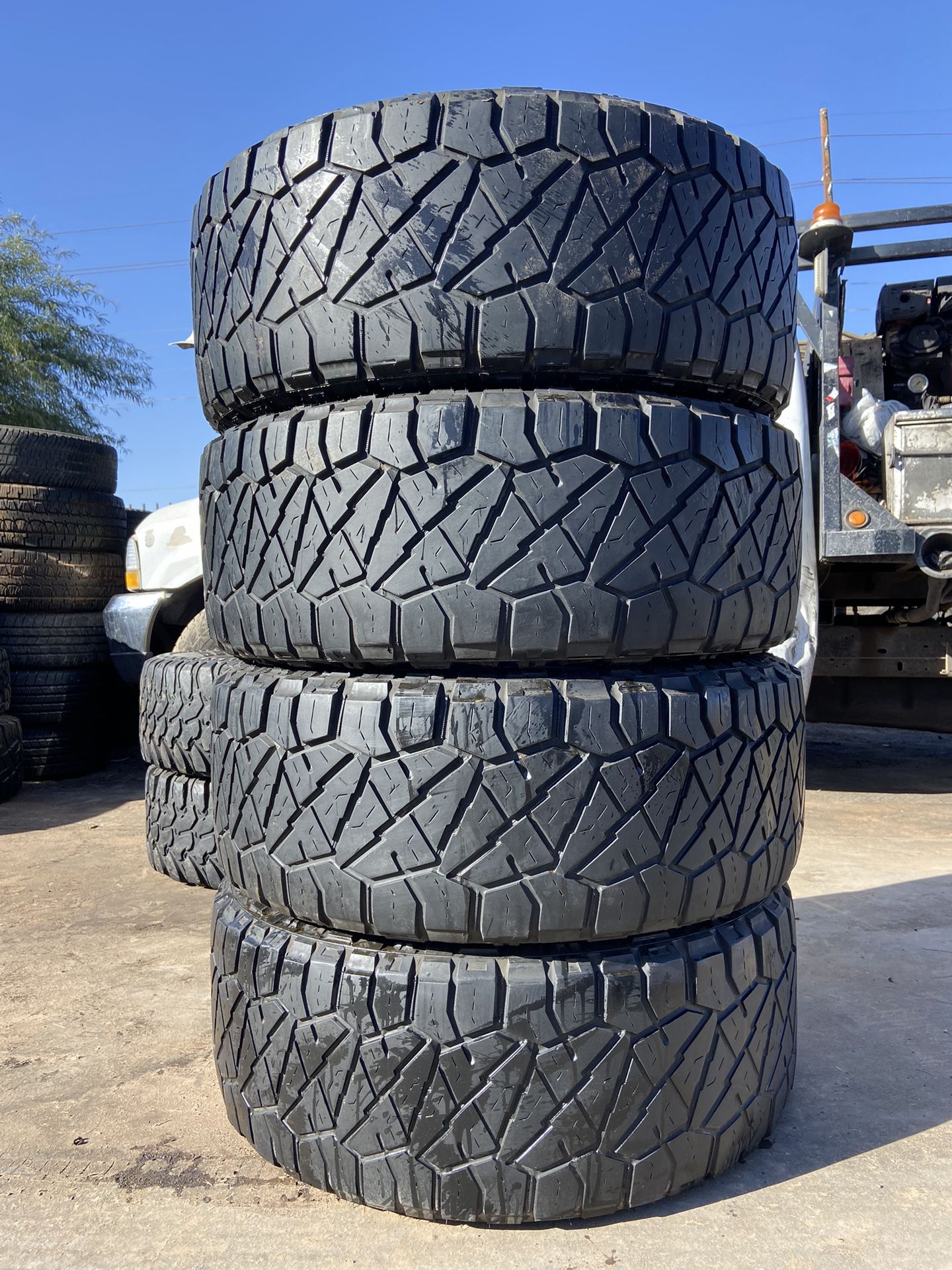 LT35X12.50R20 Set Of 4 Nitto Brand