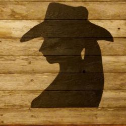 Cowgirl Silhouette