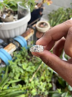 925 Sterling Nugget ring