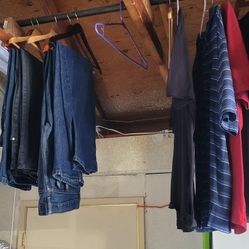 USED CLOTHING..SHOES..JACKETS