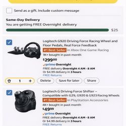 G920 wheel with manual w clutch plus stand